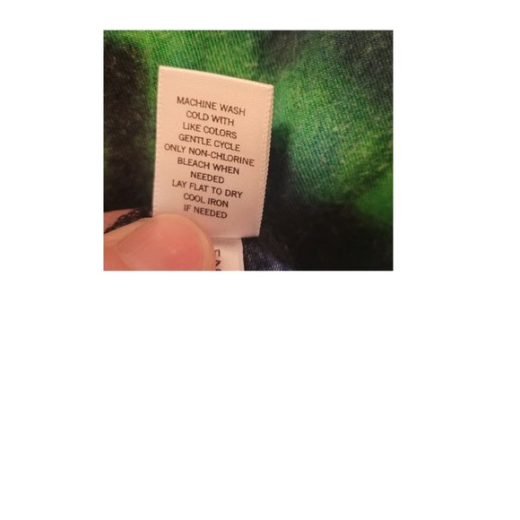 Fun summer top or beach cover up Medium Tie Dyed - Picture 4 of 5